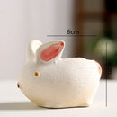 GobekUsa Animal Vase Succulent Pot for Garden, Cute Rabbit & Duck Design