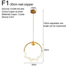 GobekUsa Gold Nordic Pendant Lights Indoor Kitchen Dining Room Home Decor