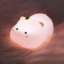 GobekUsa Animal Silicone Night Light USB Rechargeable Timer Baby Kids Bedside Lamp