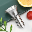GobekUsa Lemon Squeezer Juicer Pourer for Citrus Fruits - Stainless Steel, Manual Fruit Tool