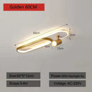 GobekUsa LED Ceiling Lights: Modern Chandeliers for Living Room, Bedroom, Aisle, and Corridor.