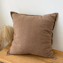GobekUsa Linen Fringed Pillow Cover for Home Bed Sofa Decoration