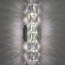 GobekUsa Crystal Wall Lamp: Nordic LED Luxury Design, Art Gold/Chrome for Living Room, Bedroom