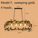 GobekUsa Birdcage Pendant Lights: Elegant Decoration for Restaurants, Bars, and Living Rooms