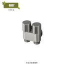 GobekUsa Brass Bidet Faucet Set for Wall Mounted Toilet - Dual Purpose Bathroom Sprayer
