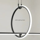 GobekUsa LED Geometric Pendant Lights for Modern Living Room Decor