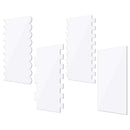 GobekUsa Cake Cream Scrapers: Saw Tooth Smoother Contour Pastry Dessert Baking Tools