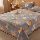 GobekUsa Cartoon Flannel Blanket: Cozy All-Season Sofa Cover & Bed Sheet