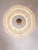 GobekUsa Crystal Bead Chandelier LED Lights for Modern Luxury Home Decor & Bedroom