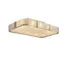 GobekUsa Gold Glass Ceiling Chandelier LED Suspension Luminaire for Home Decor