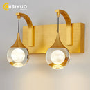 GobekUsa Crystal LED Wall Sconce for Elegant Home Décor