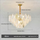 GobekUsa French Crystal Chandelier for Elegant Living Room, Bedroom, or Restaurant
