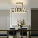 GobekUsa Crystal Modern Pendant Light: Luxury Indoor Fixture for Home Decor