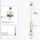 GobekUsa Glass Ball Pendant Lights Dining Decor Chandeliers Kitchen Hanging Lamp Fixture