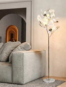 GobekUsa Ginkgo Leaf Floor Lamp - Modern Lighting for Living Room, Bedroom, Study