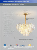 GobekUsa Glass Flower Princess Room LightLux Postmodern French Cream Wind Lamp