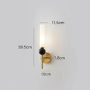 GobekUsa Copper Wall Lamp: Modern Nordic Marble Pendant Light for Living Room & Bedroom