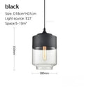 GobekUsa Glass Wood Chandelier LED Pendant Light Fixture for Living Dining Bedroom