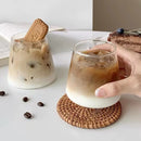 GobekUsa Clear Glass Water Cup Coffee Mug Juice Drink Bottle Kitchen Tableware