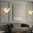 GobekUsa LED Butterfly Wall Lamp: Modern Nordic Indoor Lighting for Home Living Room Staircase & Bedroom