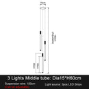 GobekUsa Elegant LED Chandelier for Staircase & Living Room Décor