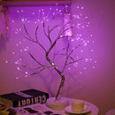 GobekUsa LED Starry Tree Table Lamp with Touch Switch - 36/108 LEDs, Fairy Night Light