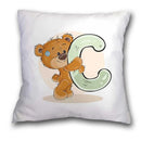 GobekUsa Cute Cartoon Bear Animal Pillow Case Cushion Cover for Sofa, Children Room Decor