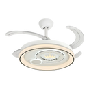 GobekUsa Dimmable Smart Bedroom Ceiling Fan Light with Remote Control