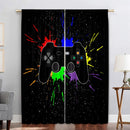 GobekUsa Game Console Handle Curtains: Kitchen, Cafe, Living Room, Balcony Décor