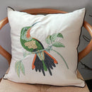 GobekUsa Butterfly & Dragonfly Sofa Cushion Cover, European Embroidered Design