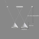 GobekUsa LED Pendant Lamp: Minimalist Kitchen Island Hanging Light for Living Room & Dining Table