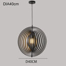 GobekUsa Japanese Moon Pendant Light Wood Chandelier for Home Decoration