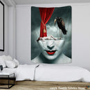 GobekUsa Angel Devil Hell Witchcraft Hippie Psychedelic Halloween Dorm Tapestry