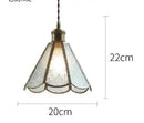 GobekUsa Glass Pendant Lights for Bedroom Dinning Living Room