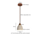GobekUsa Bud Micro Cement LED Pendant Lamps: Modern Nordic Hanging Light for Home Decor