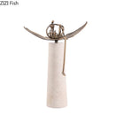 GobekUsa Abstract Character Marble Sculpture Room Decor