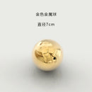 GobekUsa Gold Ball Wall Hanging Ornaments Spherical Crafts Room Decor Display Pendants