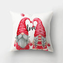 GobekUsa Love Heart Print Pillow Covers 45x45cm Home Decor Sofa Cushion Case