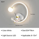 GobekUsa Astronaut Cartoon LED Wall Lamp for Modern Home Decor