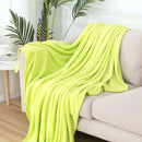 GobekUsa Cozy Flannel Warm Blanket: Soft Plush Coral Fleece Bed Cover & Shawl