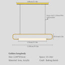GobekUsa LED Pendant Chandelier for Dining Room, Living Room, and Restaurant