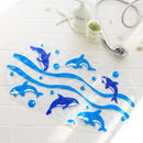 GobekUsa Cartoon Non-Slip Bathroom Mat with Suction Cup for Child Bathtub Eco-Friendly
