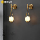 GobekUsa Gold G9 Wall Lamp Sconce - Nordic Style Lighting for Bedroom, Hallway, Study Area