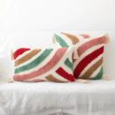 GobekUsa Boho Geometric Tufted Cushion Cover Cotton Canvas Pillow Covers