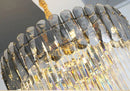 GobekUsa Crystal LED Pendant Chandelier for Modern Home Decor.