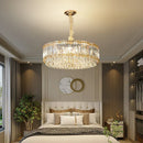 GobekUsa Crystal Chandelier: Elegant Modern Lighting for Living Room, Bedroom, and Restaurant.