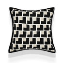 GobekUsa Camellia Jacquard Embroidery Pillow Cover Luxury Decorative Nordic Living Room