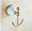 GobekUsa Bathroom Hardware Set: Toilet Paper, Roll Holder, Brush Holder, Coat Hook