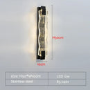 GobekUsa Crystal LED Wall Sconce: Luxury Gold Light Fixture for Home Decor