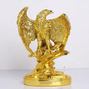 GobekUsa Golden Eagle Wings Spread Resin Statue Home & Office Decor Art Craft